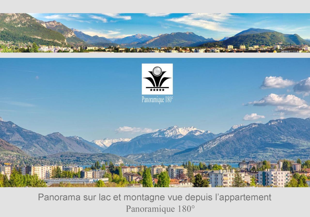 Panoramique 180 Lac Et Montagne Et Nid Secret Spa Romantique Annecy Bagian luar foto